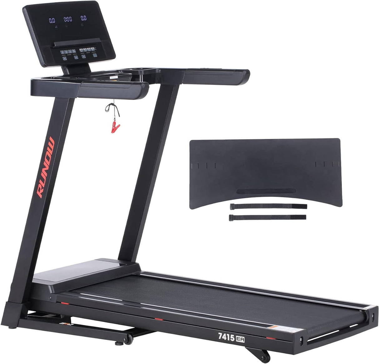 RUNOW Incline Treadmill, Perfect as Treadmills for Home Walking and Running, Foldable Treadmill Support Bluetooth and Customized Programs, Easy Assembly Exercise Machine