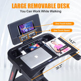 RUNOW Incline Treadmill, Perfect as Treadmills for Home Walking and Running, Foldable Treadmill Support Bluetooth and Customized Programs, Easy Assembly Exercise Machine